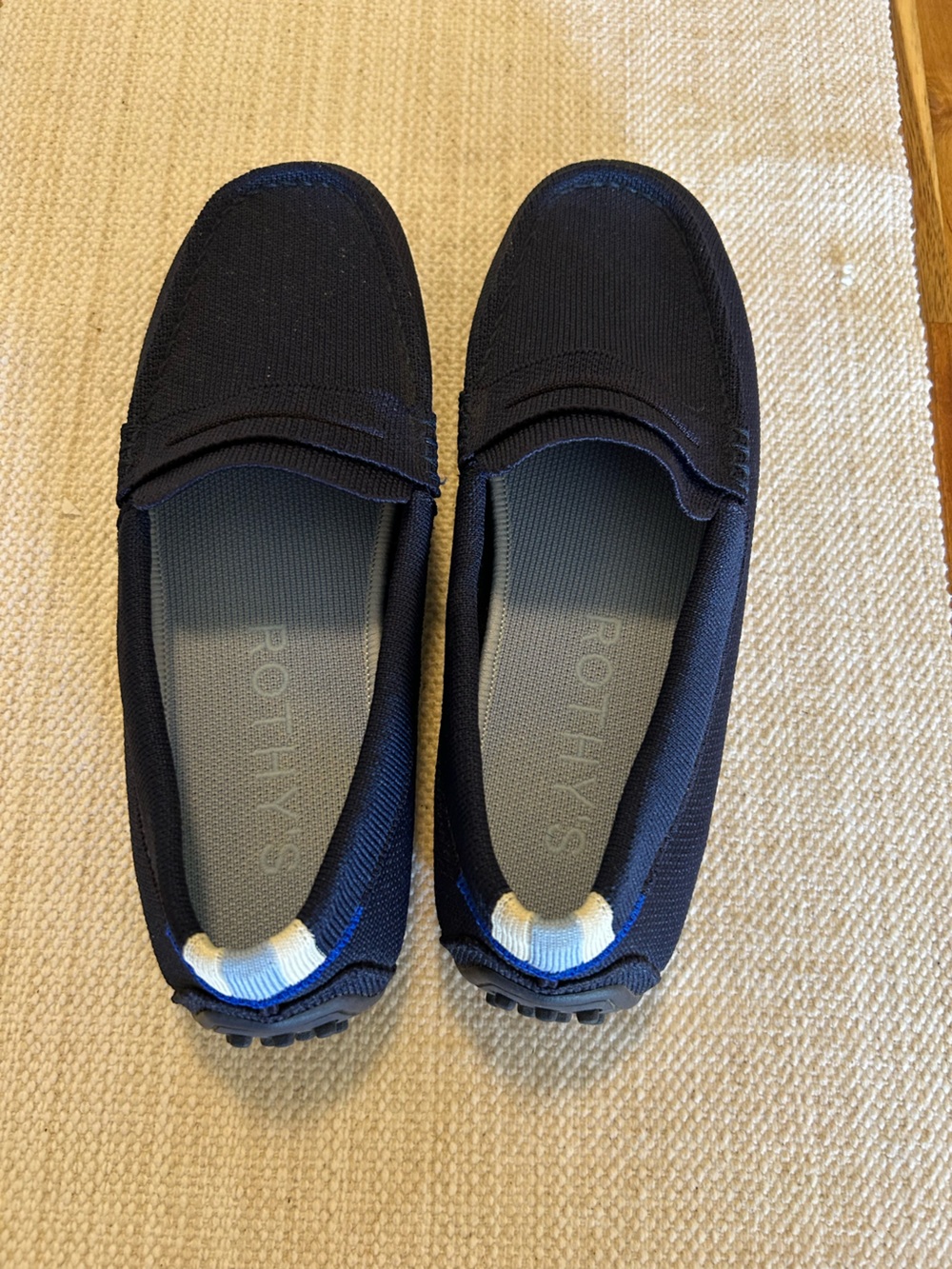 Rothy's The Daily Driver Navy Slip-On Loafers - Picture 5 of 5